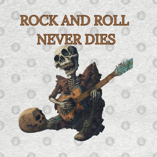 Rock and Roll Never Dies by TooplesArt